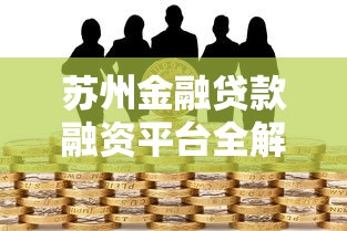 苏州金融贷款融资平台全解析：选对渠道让资金更灵活