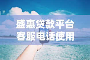 盛惠贷款平台客服电话使用指南与理财技巧