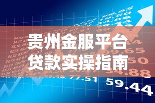 贵州金服平台贷款实操指南：从申请到理财的完整攻略