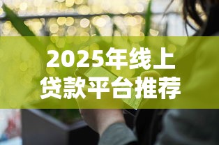2025年线上贷款平台推荐：安全可靠的借款渠道全解析