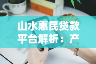 山水惠民贷款平台解析：产品特点与用户真实体验