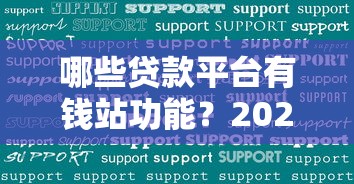 哪些贷款平台有钱站功能？2025年正规网贷平台评测