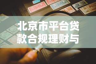 北京市平台贷款合规理财与风险防范指南