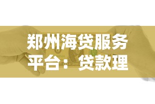 郑州海贷服务平台：贷款理财省心指南