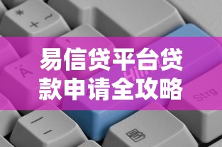 易信贷平台贷款申请全攻略：流程、条件与风险解析