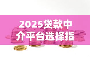 2025贷款中介平台选择指南：专业服务助力资金周转