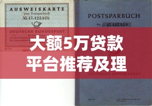 大额5万贷款平台推荐及理财避坑指南