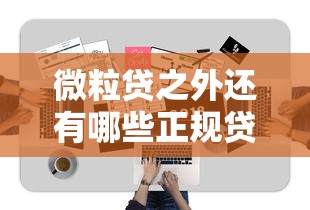 微粒贷之外还有哪些正规贷款平台？精选10个快速下款渠道
