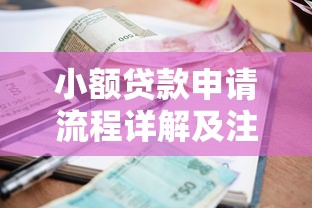 小额贷款申请流程详解及注意事项