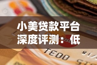 小美贷款平台深度评测：低息贷款与灵活还款的理财选择