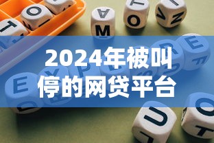 2024年被叫停的网贷平台与债务应对指南