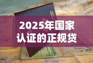 2025年国家认证的正规贷款平台申请指南