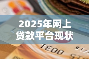 2025年网上贷款平台现状解析与理财选择指南