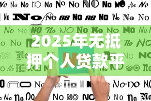 2025年无抵押个人贷款平台推荐：低利率快速审批指南