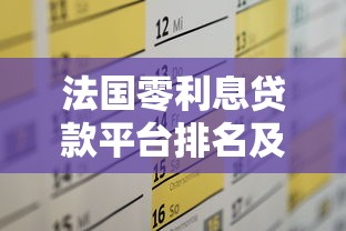 法国零利息贷款平台排名及申请全攻略