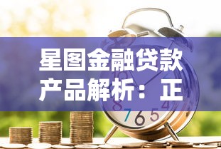 星图金融贷款产品解析：正规平台如何助力资金周转
