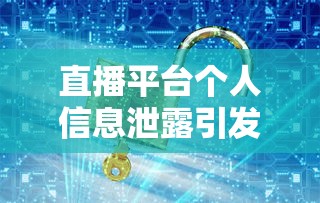 直播平台个人信息泄露引发的贷款理财风险