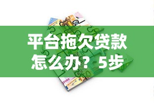 平台拖欠贷款怎么办？5步解决策略保护资产安全