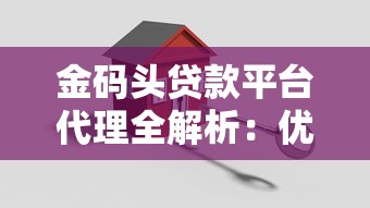 金码头贷款平台代理全解析：优势、风险与实操指南