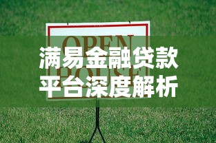 满易金融贷款平台深度解析：借款攻略与理财避坑指南