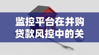 监控平台在并购贷款风控中的关键作用与实操策略