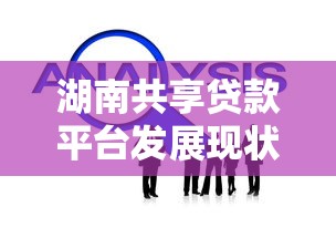 湖南共享贷款平台发展现状与理财策略解析