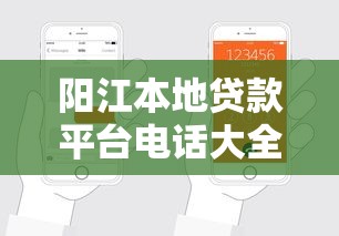 阳江本地贷款平台电话大全及申请攻略