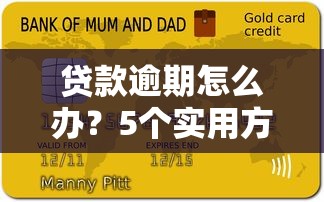 贷款逾期怎么办？5个实用方法帮你避免借钱被坑