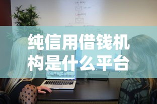 纯信用借钱机构是什么平台？靠谱吗？一文说透优缺点！