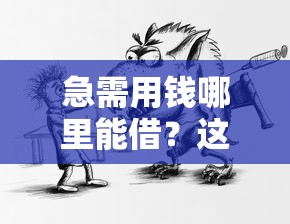 急需用钱哪里能借？这5个正规借钱平台靠谱推荐！