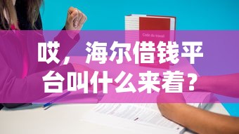 哎，海尔借钱平台叫什么来着？这份测评看完就懂！