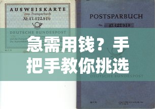 急需用钱？手把手教你挑选靠谱贷款平台，避免踩坑！