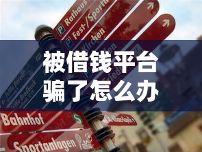 被借钱平台骗了怎么办？教你三招快速追回损失！