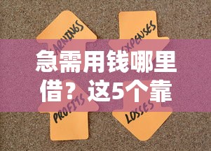 急需用钱哪里借？这5个靠谱贷款平台帮你解决燃眉之急