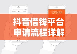 抖音借钱平台申请流程详解 手把手教你轻松操作