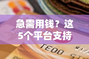 急需用钱?这5个平台支持一年后还款,超实用推荐! 急需用钱?这5个平台支持一年后还款,超实用推荐!