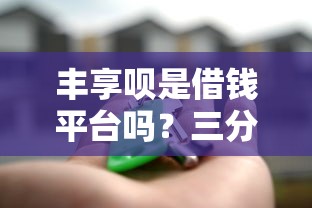丰享呗是借钱平台吗？三分钟说透它的真实功能！