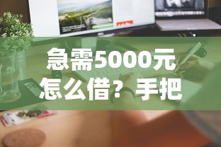 急需5000元怎么借？手把手教你选靠谱平台，3步轻松到账！