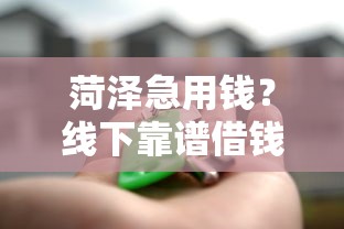 菏泽急用钱？线下靠谱借钱平台真实评测+避坑指南