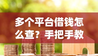 多个平台借钱怎么查？手把手教你统一管理债务