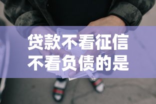 贷款不看征信不看负债的是什么产品：看看这五个网贷平台借钱容易又安全