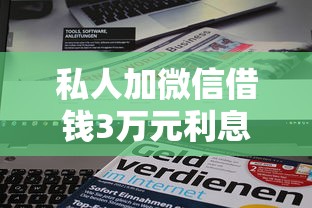 私人加微信借钱3万元利息多少钱，梳理五个中小企业贷款平台