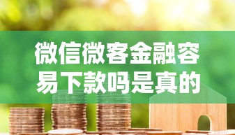 微信微客金融容易下款吗是真的吗，试试这五个小米贷款平台