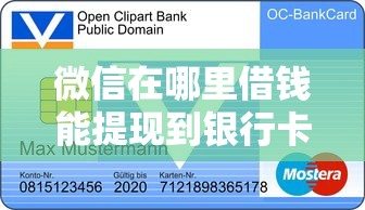 微信在哪里借钱能提现到银行卡：整理五个低利率的贷款软件