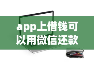 app上借钱可以用微信还款吗，公布五个平台最容易贷款