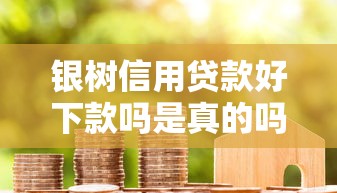 银树信用贷款好下款吗是真的吗：推荐五个年龄65了可以申请的网贷平台