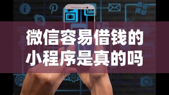 微信容易借钱的小程序是真的吗？公布5个征信黑网贷多查询多负债高能下款的口子