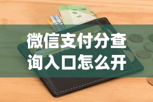 微信支付分查询入口怎么开通？分享五个不看征信小额借钱的app