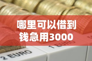 哪里可以借到钱急用3000？试试这5个分乐购一样口子
