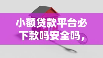 小额贷款平台必下款吗安全吗，整合5个99贷款平台